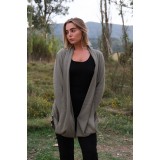 Ζακέτα με μύτες και τσέπες